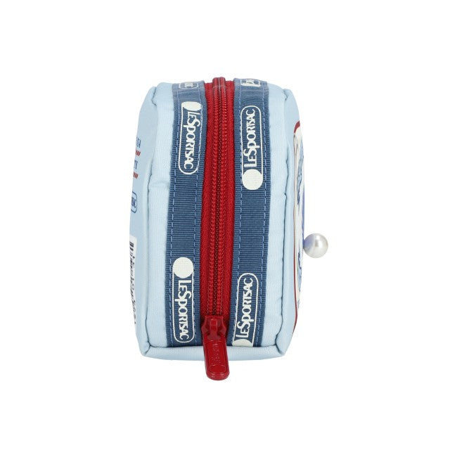 LeSportsac Unisex Pouch Square Cosmetic In Lagoon Pearl