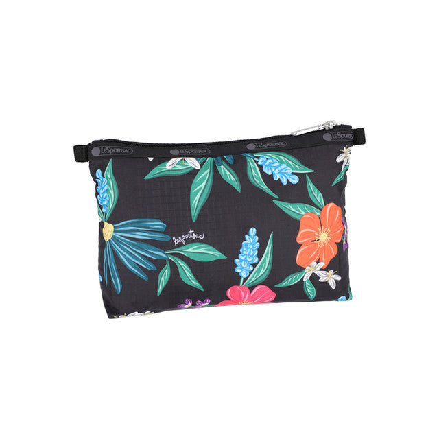 Cosmetic Clutch In Wild Flower Watercolor