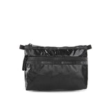 Cosmetic Clutch In Black Shine
