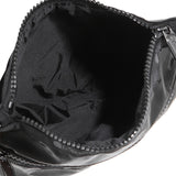 Cosmetic Clutch In Black Shine