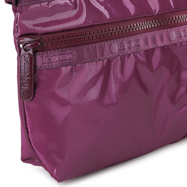 Cosmetic Clutch In Purple Berry Shine