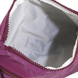 Cosmetic Clutch In Purple Berry Shine