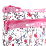 LeSportsac Aksesoris Unisex Cosmetic Clutch In My Melody Kuromi Pink