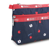 LeSportsac Aksesoris Unisex Cosmetic Clutch In Red Delicious Navy/Red