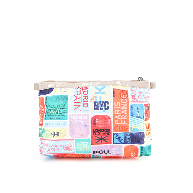 Cosmetic Clutch In Travel Tags