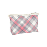LeSportsac Unisex Cosmetic Clutch In Seamless Tartan
