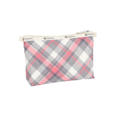 LeSportsac Unisex Cosmetic Clutch In Seamless Tartan