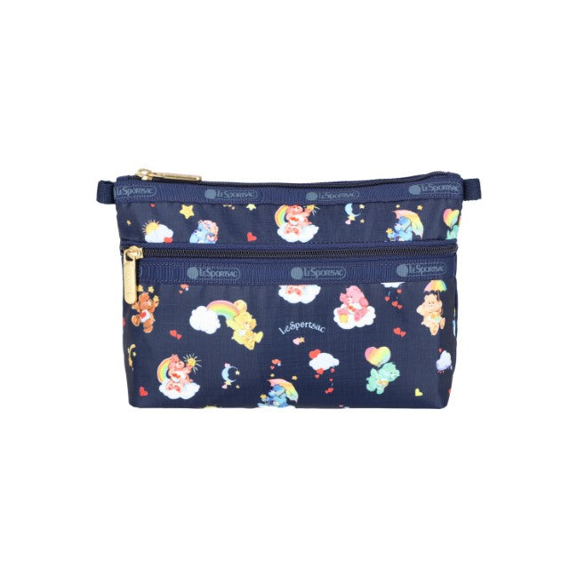 LeSportsac Unisex Cosmetic Clutch In Care Bears Dreams Navy