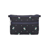 LeSportsac Unisex Pouch Cosmetic Clutch In Floral Lattice Emb