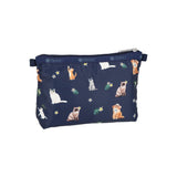 LeSportsac Unisex Bags Cosmetic Clutch In Tropical Meow Cat