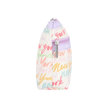 LeSportsac Unisex Bags Cosmetic Clutch In Nyc Script Cream