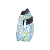 LeSportsac Unisex Pouch Cosmetic Clutch In Tapestry Flower Blue