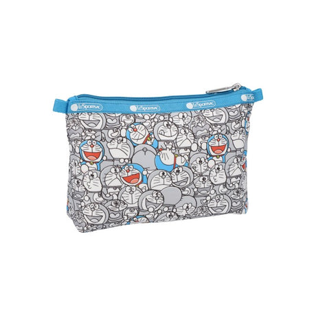 LeSportsac Unisex Pouch Cosmetic Clutch In We Love Doraemon Acc