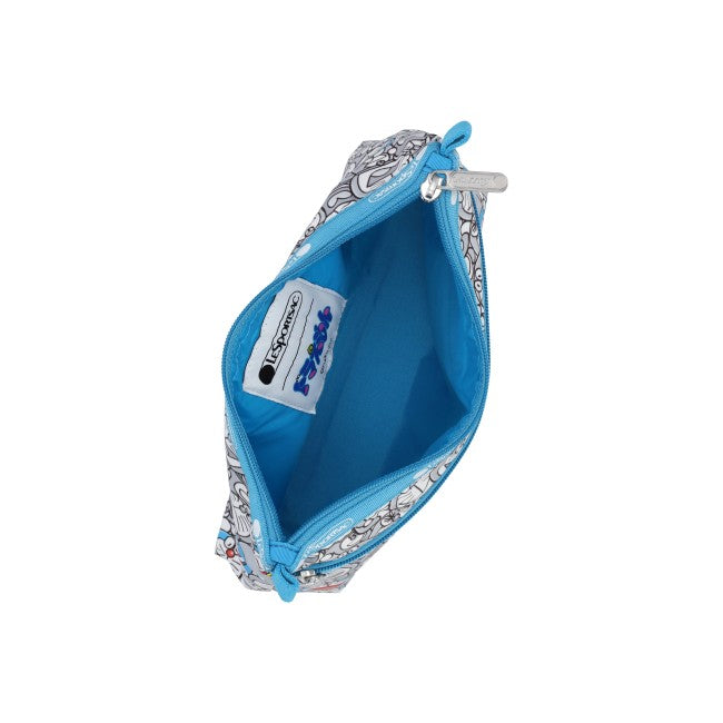 LeSportsac Unisex Pouch Cosmetic Clutch In We Love Doraemon Acc