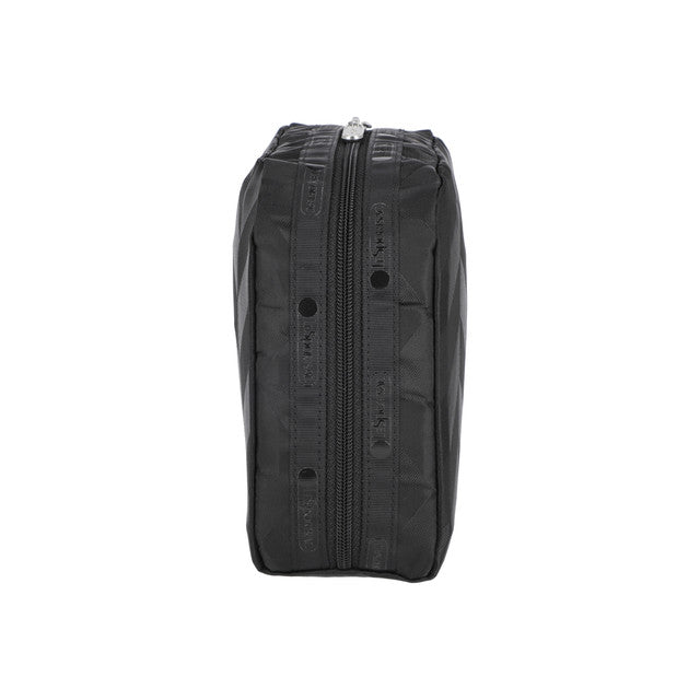 Xl Rectangular Cosmetic In Herringbone Jacquard