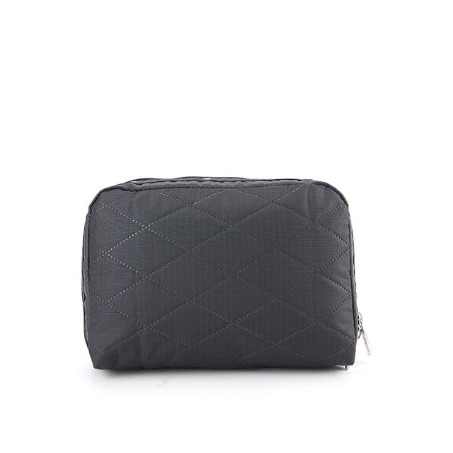 Xl Rectangular Cosmetic In Thunder Cross Deboss