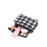 LeSportsac Aksesoris Unisex Xl Rectangular Cosmetic In Blk/ Beige Houndstooth