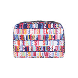 LeSportsac Unisex Xl Rectangular Cosmetic In Downtown Nyc