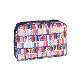LeSportsac Unisex Xl Rectangular Cosmetic In Downtown Nyc
