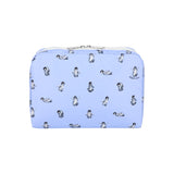 LeSportsac Unisex Pouch Xl Rectangular Cosmetic In Petite Penguins White
