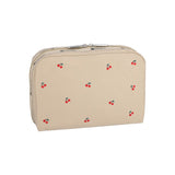 LeSportsac Unisex Pouch Xl Rectangular Cosmetic In Cherry Embroidery