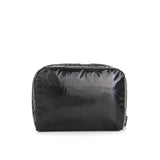 Xl Rectangular Cosmetic In Black Shine
