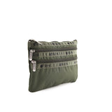 3-Zip Cosmetic In Dark Olive