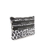 3-Zip Cosmetic In Neutral Leopard