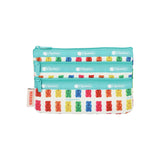 LeSportsac Aksesoris Unisex 3-Zip Cosmetic In Haribo Goldbears Mint