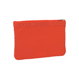 LeSportsac Unisex Pouch 3-Zip Cosmetic In Autumn Orange