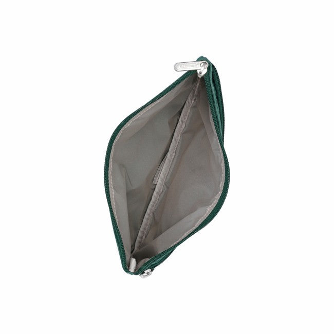 LeSportsac Unisex Pouch 3-Zip Cosmetic In Eden Green