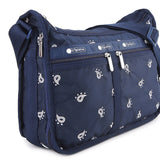 Deluxe Everyday Bag In Navy Bandana Emb