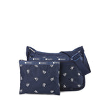 Deluxe Everyday Bag In Navy Bandana Emb