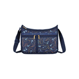 LeSportsac Tas Unisex Crossbody Deluxe Everyday Bag In Navy Status Chain