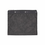 LeSportsac Unisex Deluxe Everyday Bag In Black Floral Jacquard
