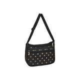 LeSportsac Unisex Deluxe Everyday Bag In Gold Glitter Dots