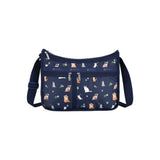 LeSportsac Unisex Deluxe Everyday Bag In Tropical Meow Cat