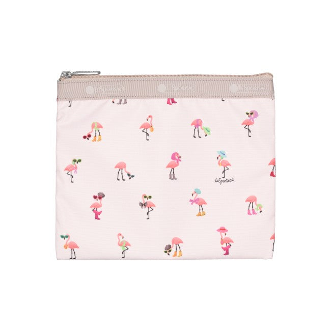 LeSportsac Unisex Deluxe Everyday Bag In Flamingo Party
