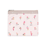 LeSportsac Unisex Deluxe Everyday Bag In Flamingo Party