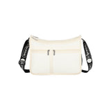 LeSportsac Unisex Deluxe Everyday Bag In Logo Jacquard Meringue