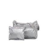 Deluxe Everyday Bag In Gunmetal Gray Shine