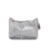 Deluxe Everyday Bag In Gunmetal Gray Shine