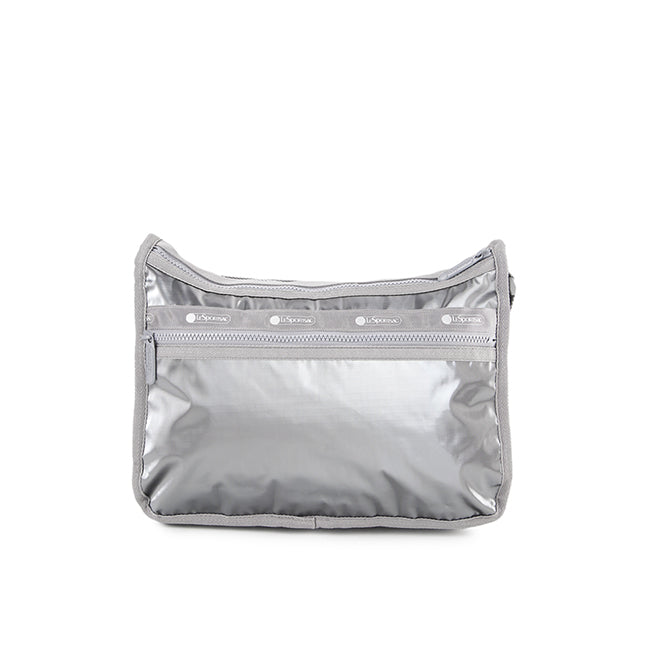 Deluxe Everyday Bag In Gunmetal Gray Shine