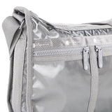 Deluxe Everyday Bag In Gunmetal Gray Shine