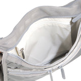 Deluxe Everyday Bag In Gunmetal Gray Shine