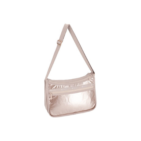LeSportsac Unisex Bags Deluxe Everyday Bag In Rose Gold Shine