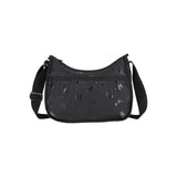 LeSportsac Unisex Classic Hobo In Black Cats