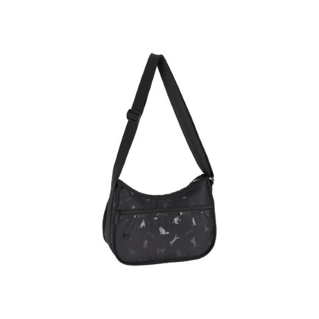 LeSportsac Unisex Classic Hobo In Black Cats