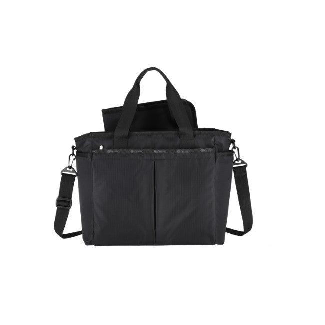 LeSportsac Unisex Sling Bag Ryan Baby Bag In Recycled Black