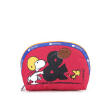 LeSportsac Aksesoris Unisex Medium Dome Cosmetic In Peanuts Social Club Dome